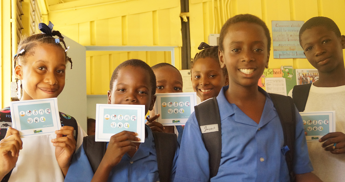 Children in St. Lucia