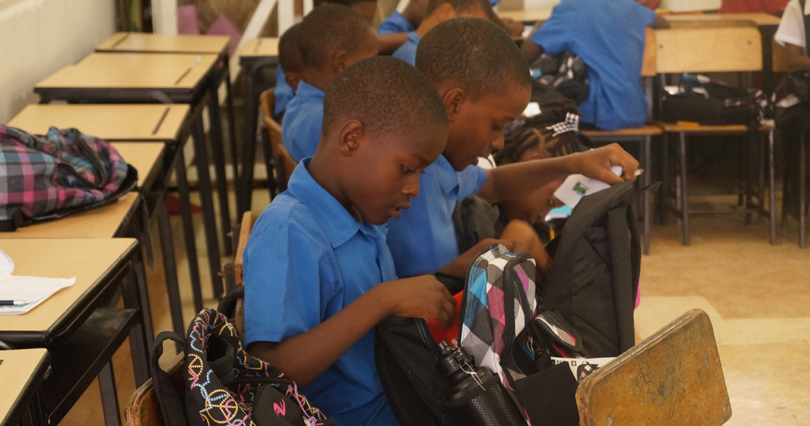Children in St. Lucia